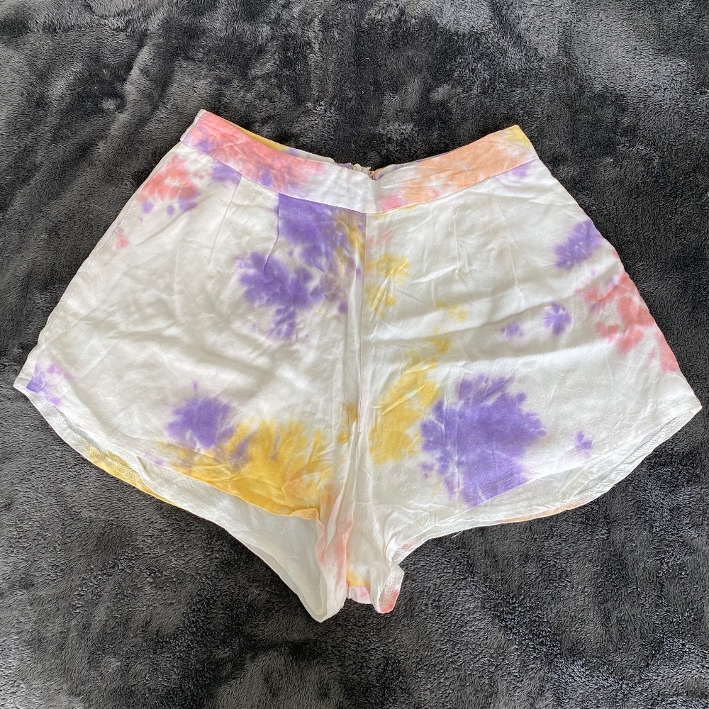 Sabo Skirt Tie Dye Flowy Shorts
